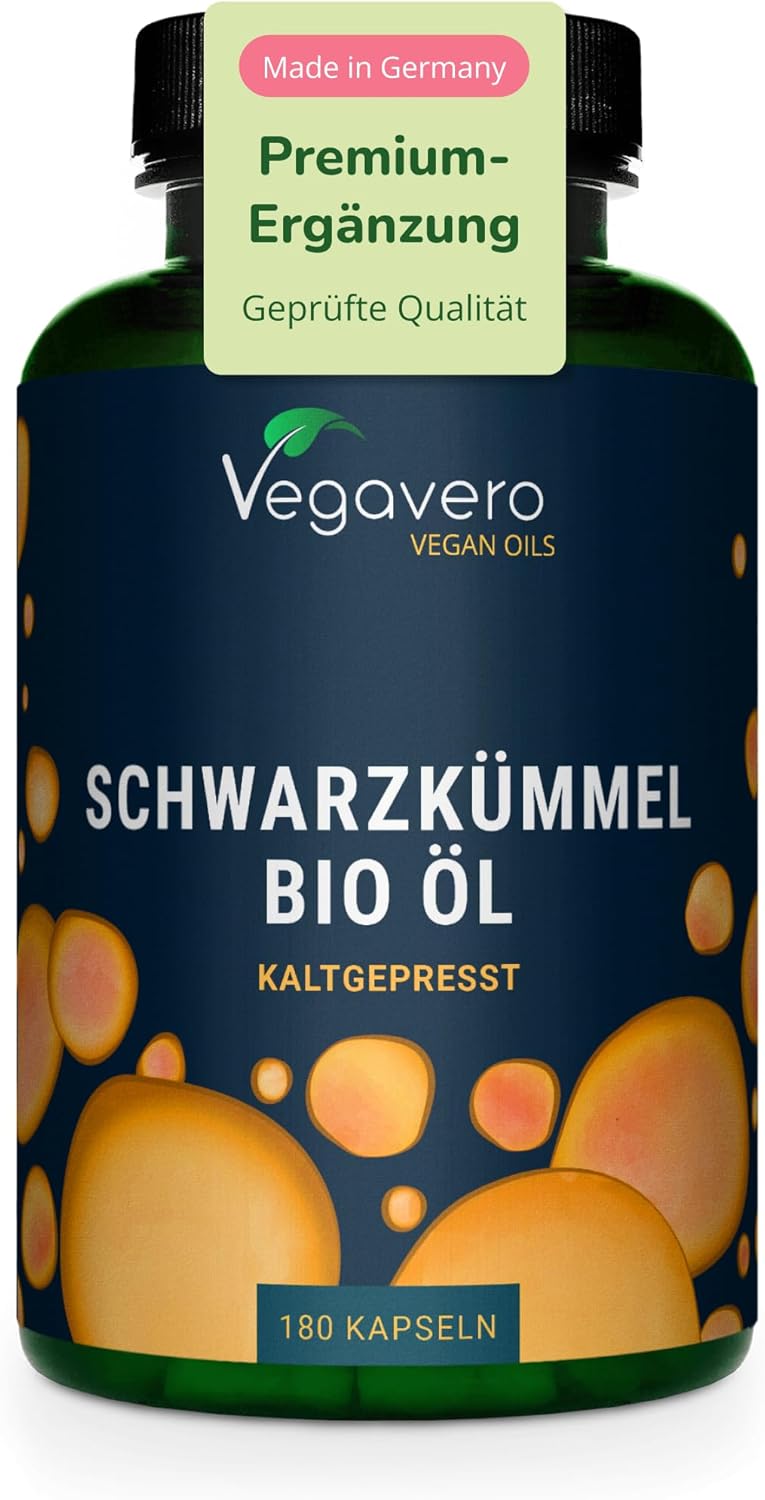 Detalle de Vegavero Bio Schwarzkümmelöl Kapseln 1000 mg