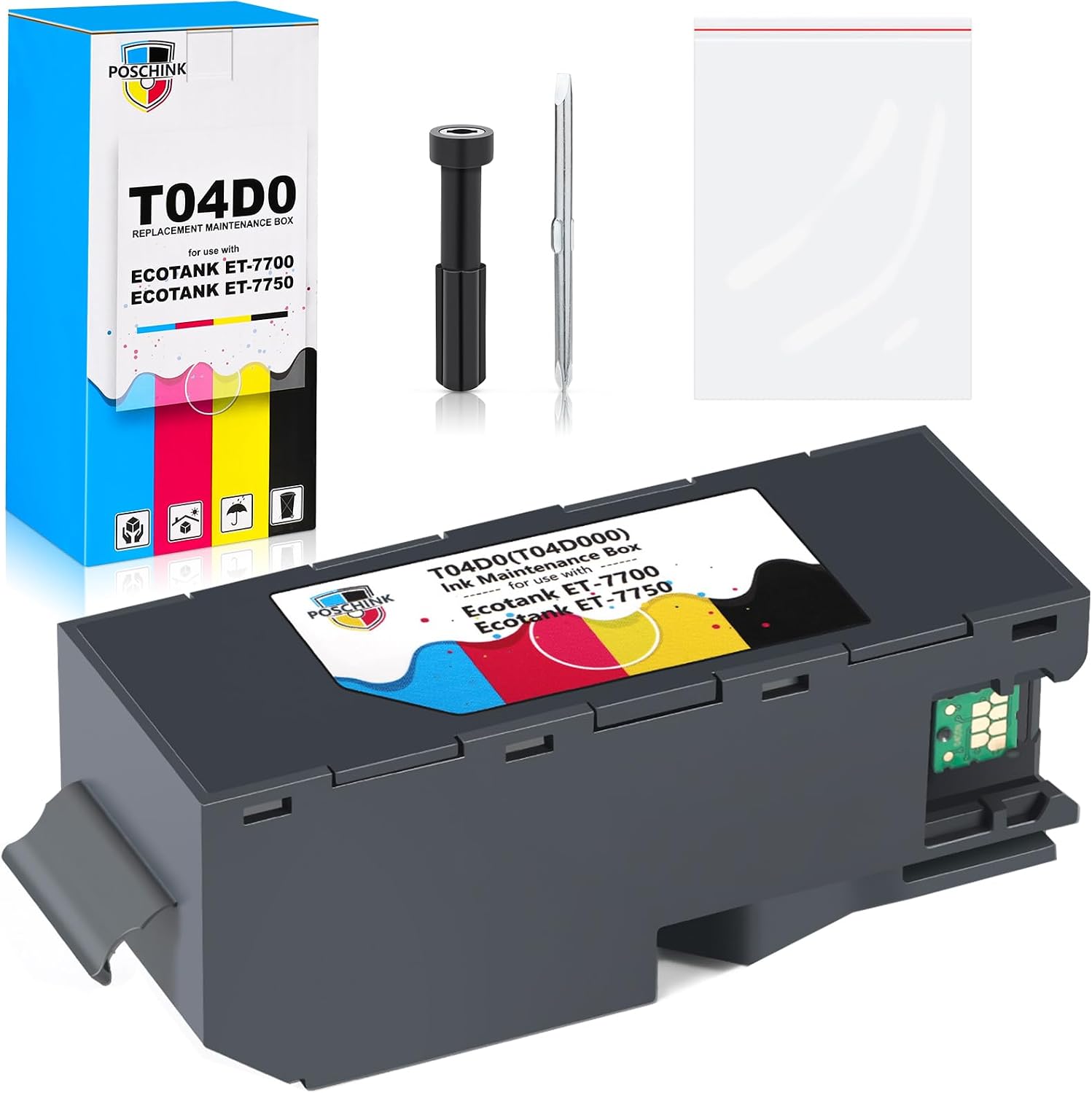 Thumbnail 6 de Poschink Waste Ink Collection Unit Tank Replacement for SAWGRASS SG500 SG1000 SG400 SG800 Printers