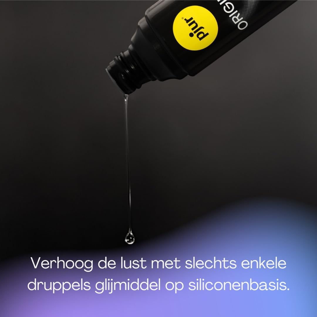 Detalle de pjur ORIGINAL siliconen glijmiddel, 30 ml, geurloos en geschikt voor latexcondooms