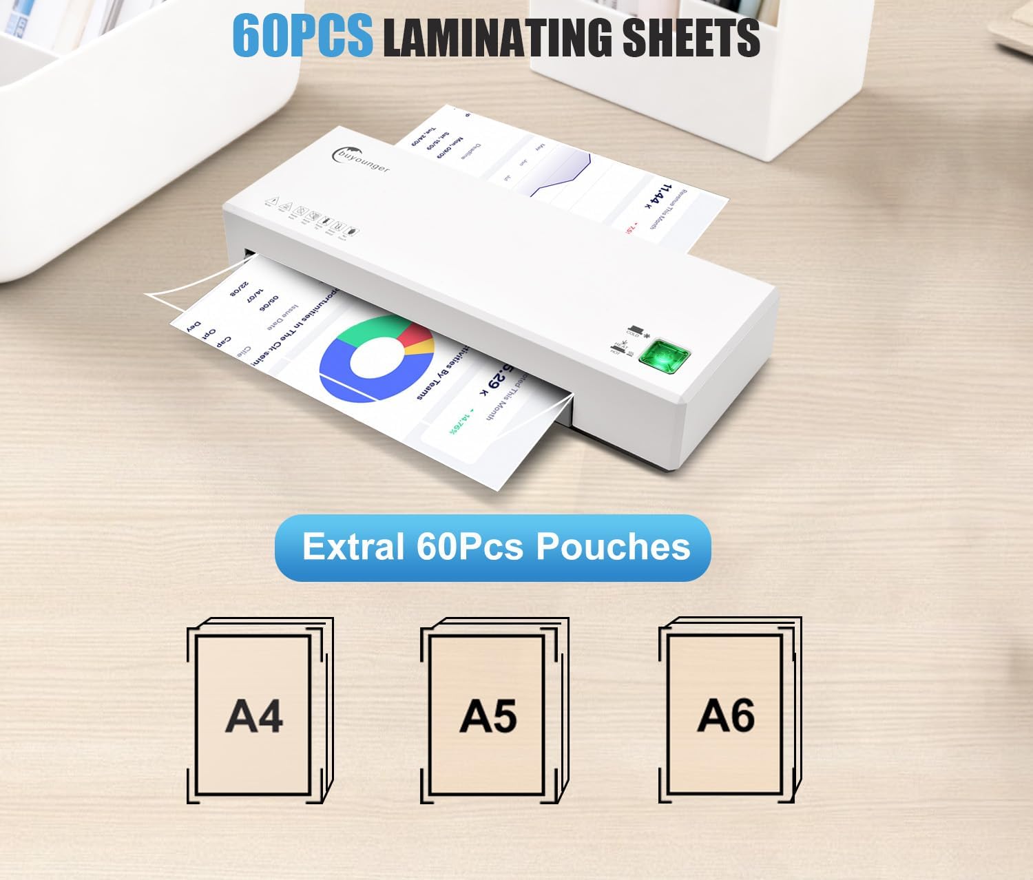 Detalle de Buyounger Laminator 9-Inch