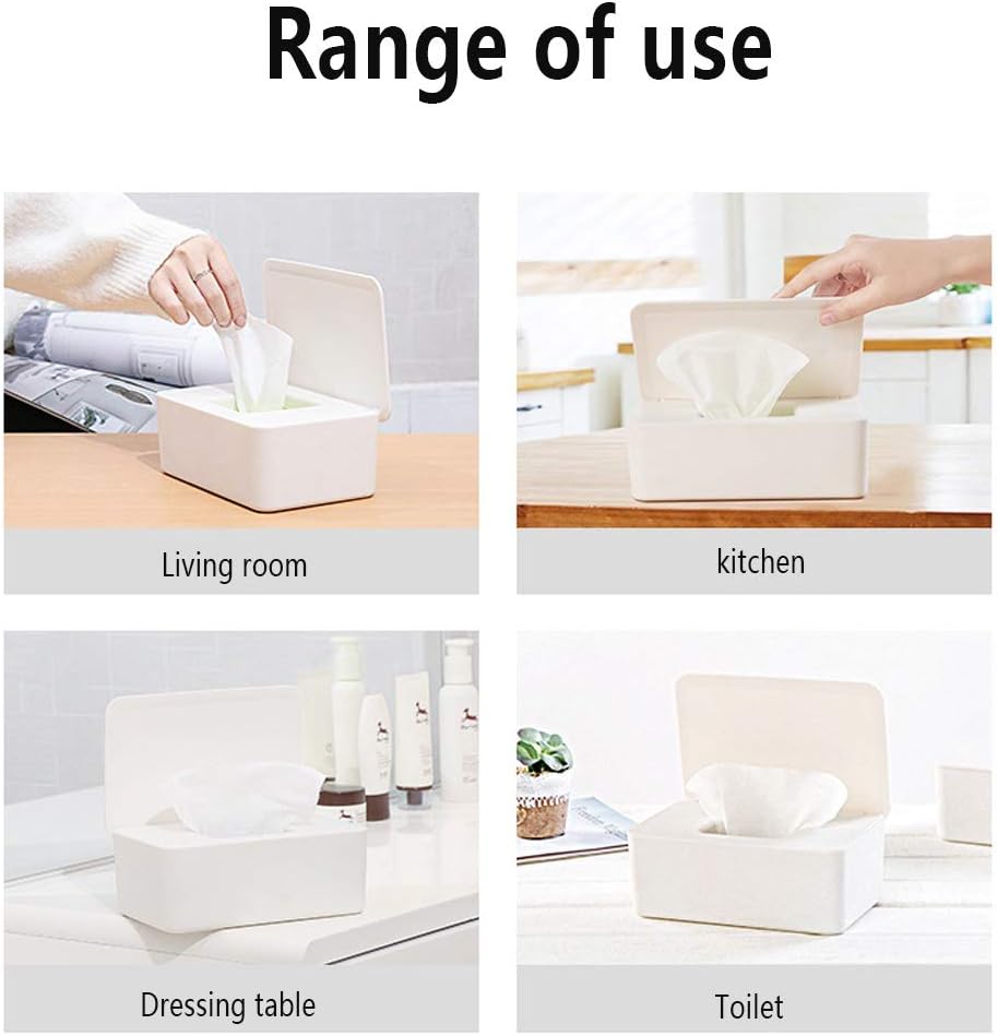Thumbnail 3 de DXIA Tissue Box Case: A Practical Wet Wipes Dispenser for Home or Office