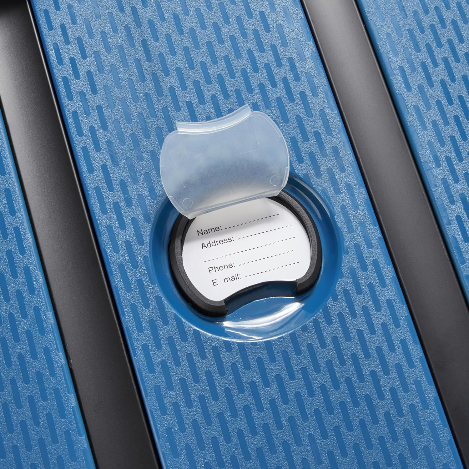 Detalle 2 de DELSEY PARIS Belmont Plus MR — Borsone rigido 76×52×32 cm, 102 L, Blu zinco, Materiale Riciclato