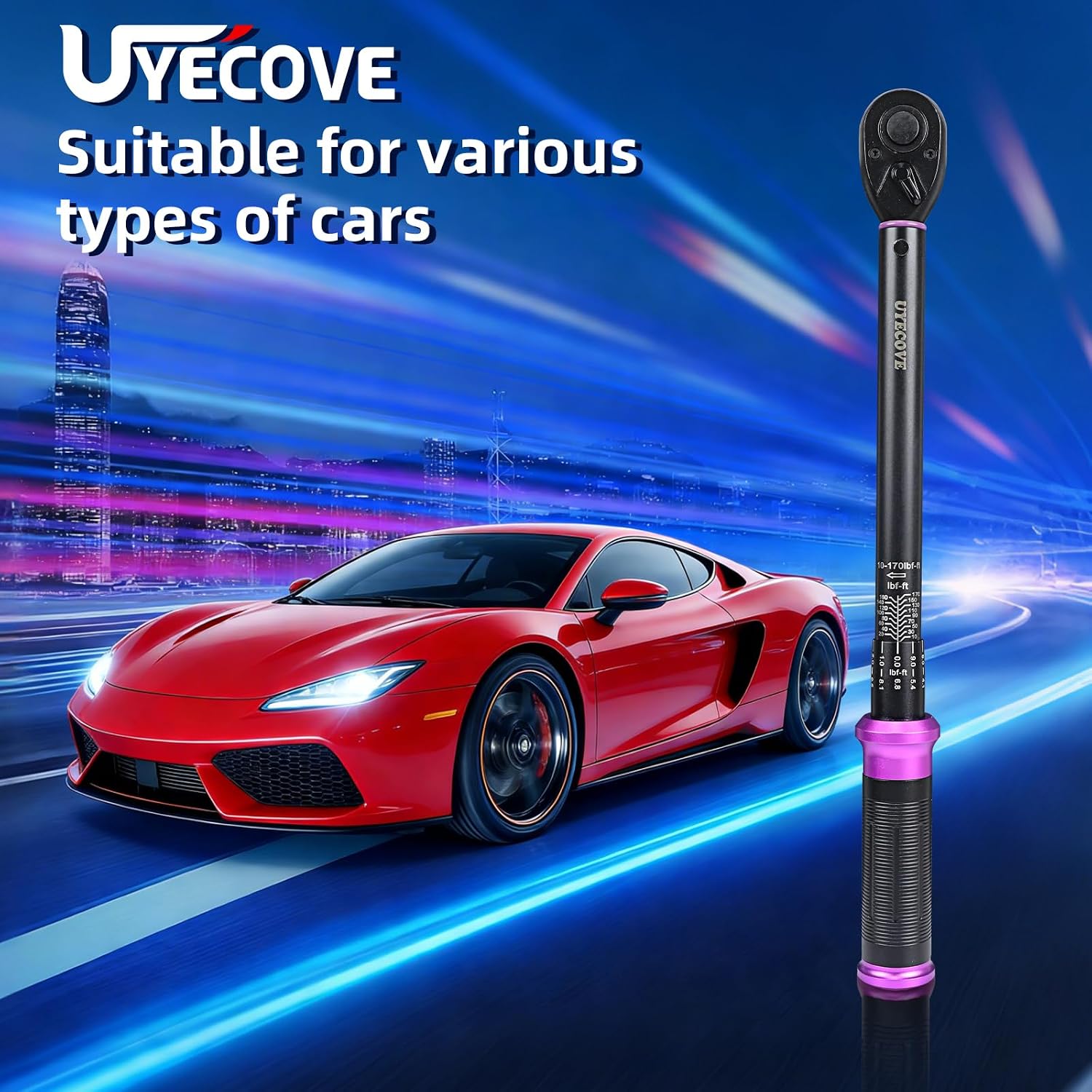 Thumbnail 6 de UYECOVE Torque Wrench, 1/2-Inch Drive