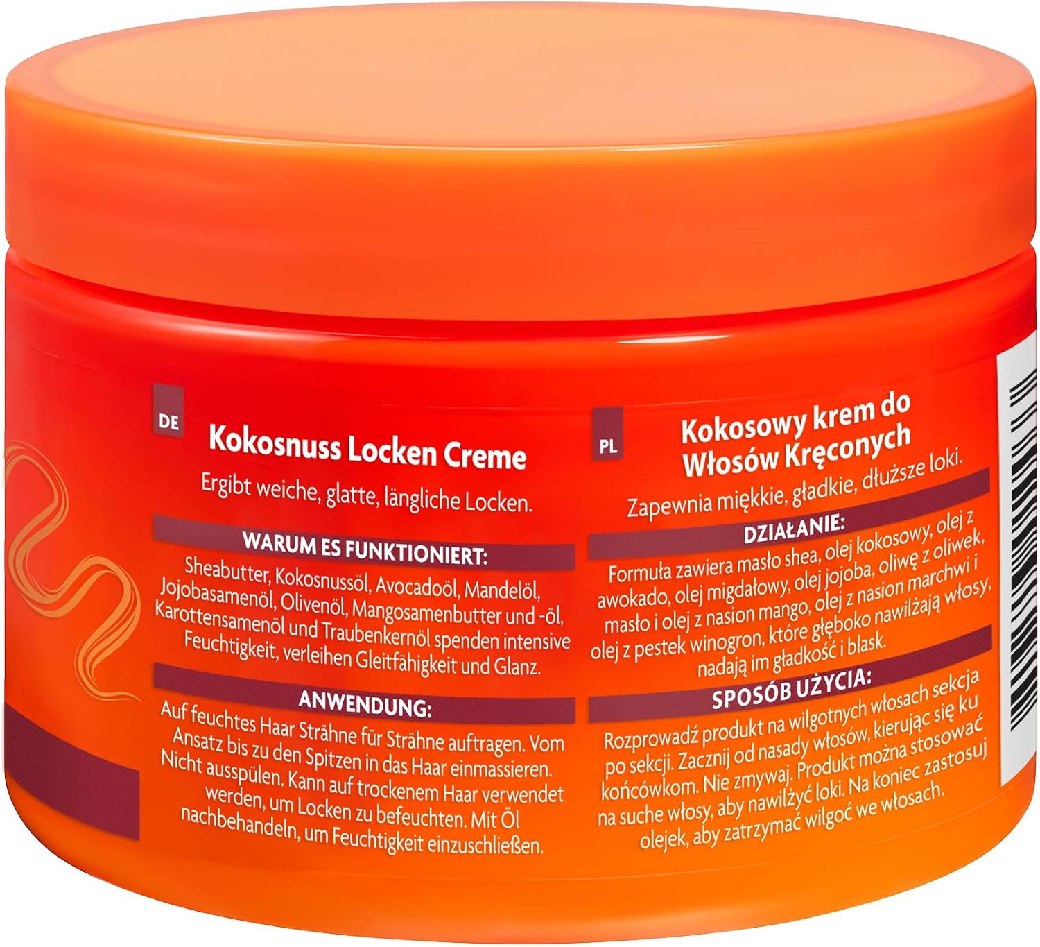 Detalle 2 de Cantu Kokosnoot Curling Cream 340 g voor gedefinieerde, verzorgde krullen