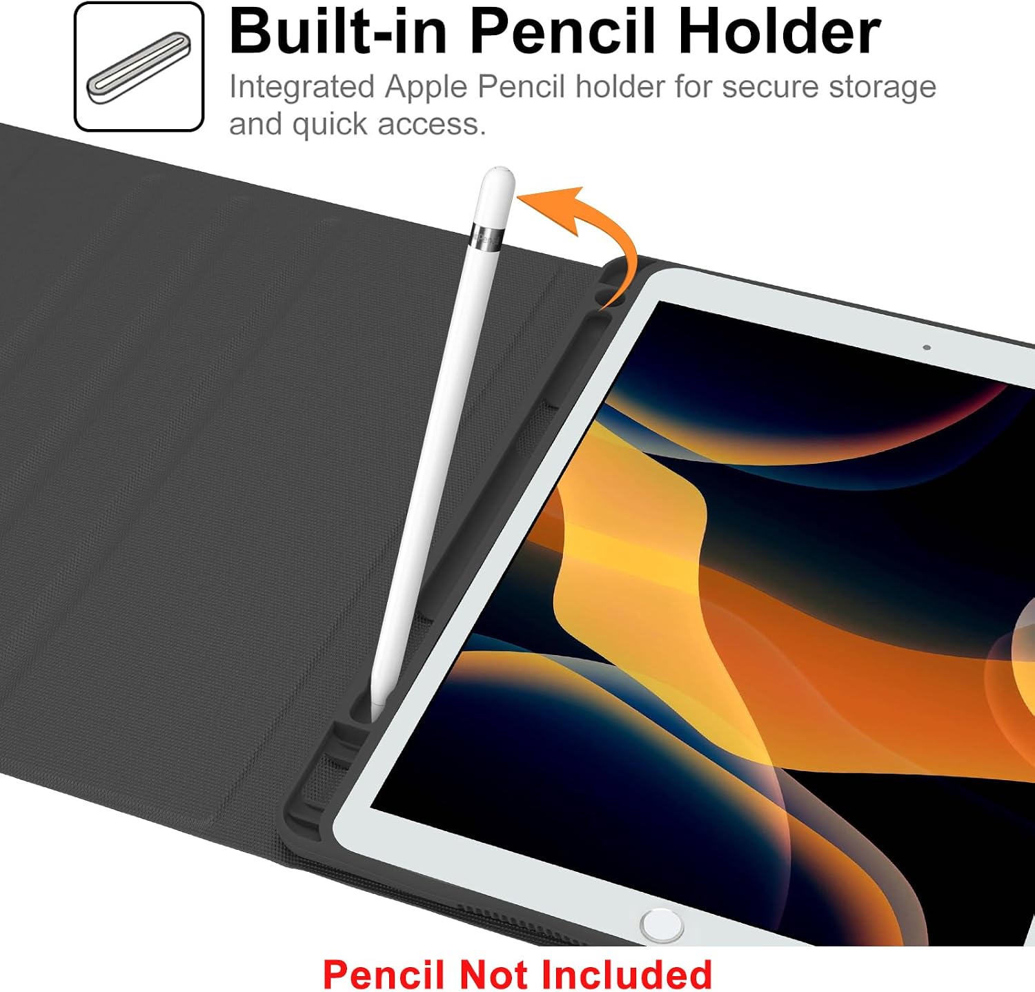 Detalle 2 de D DINGRICH Keyboard Case for iPad 10.2"
