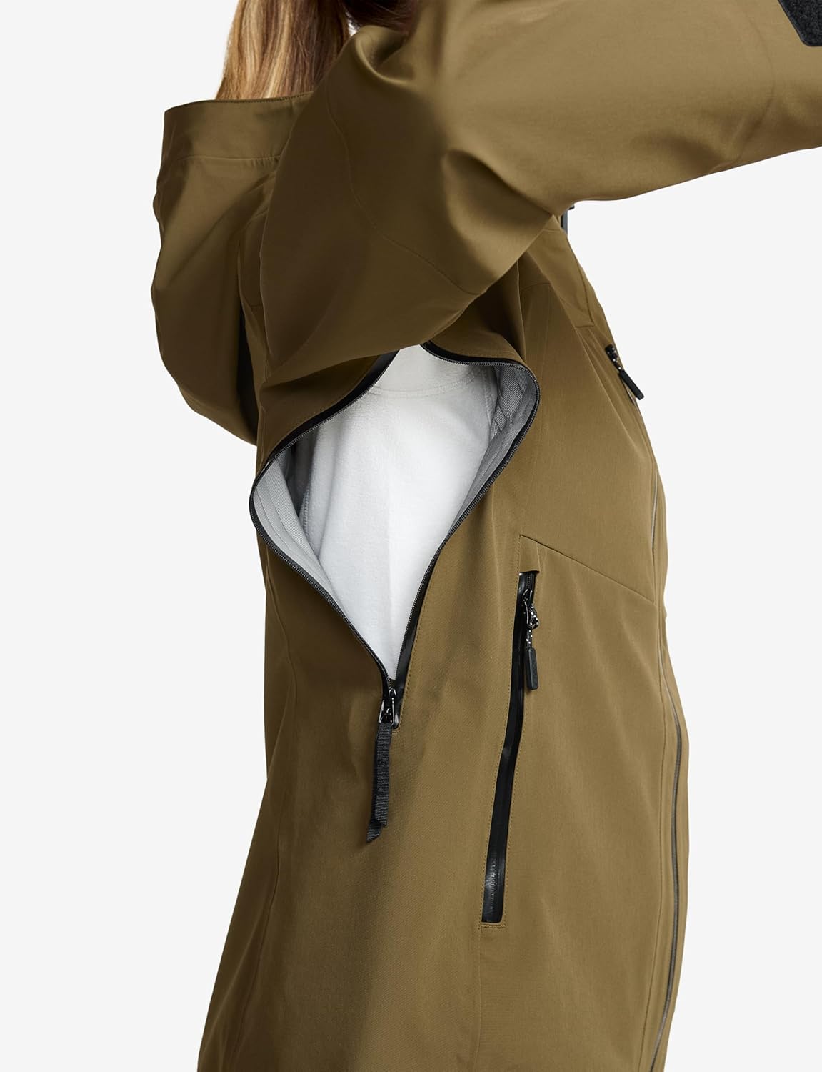 Thumbnail 6 de Veste imperméable RevolutionRace Cyclone 3L Shell Jacket pour femme, avec réflecteurs RECCO pour la randonnée