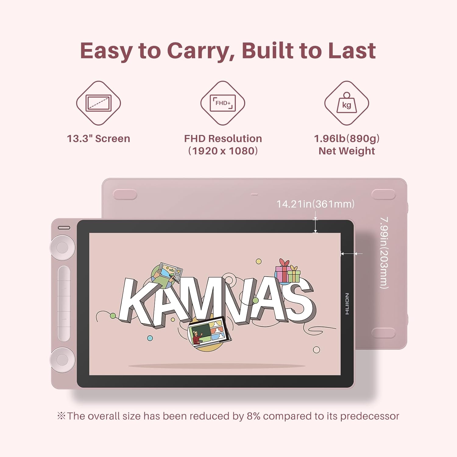 Thumbnail 6 de HUION Kamvas 13 13.3-inch drawing tablet