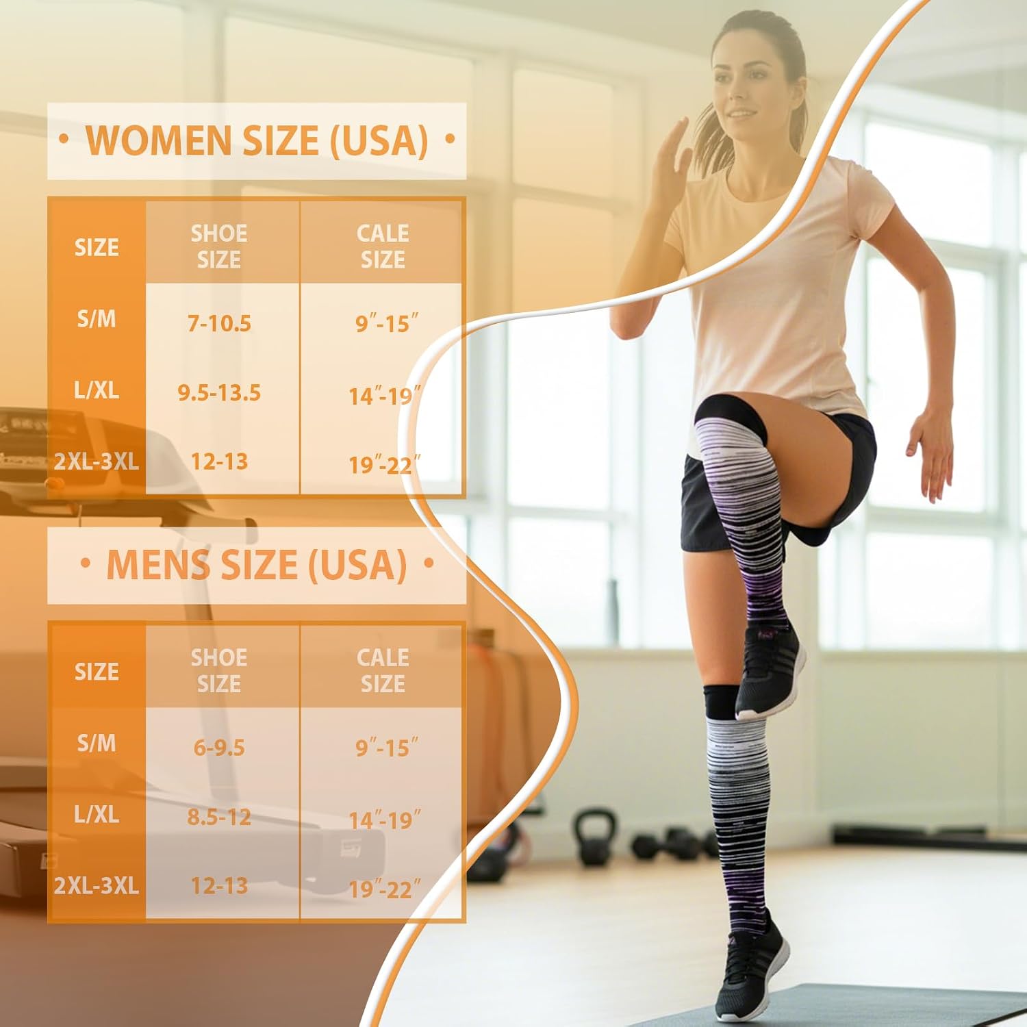 Thumbnail 5 de Graduated Compression Socks 20-30 mmHg