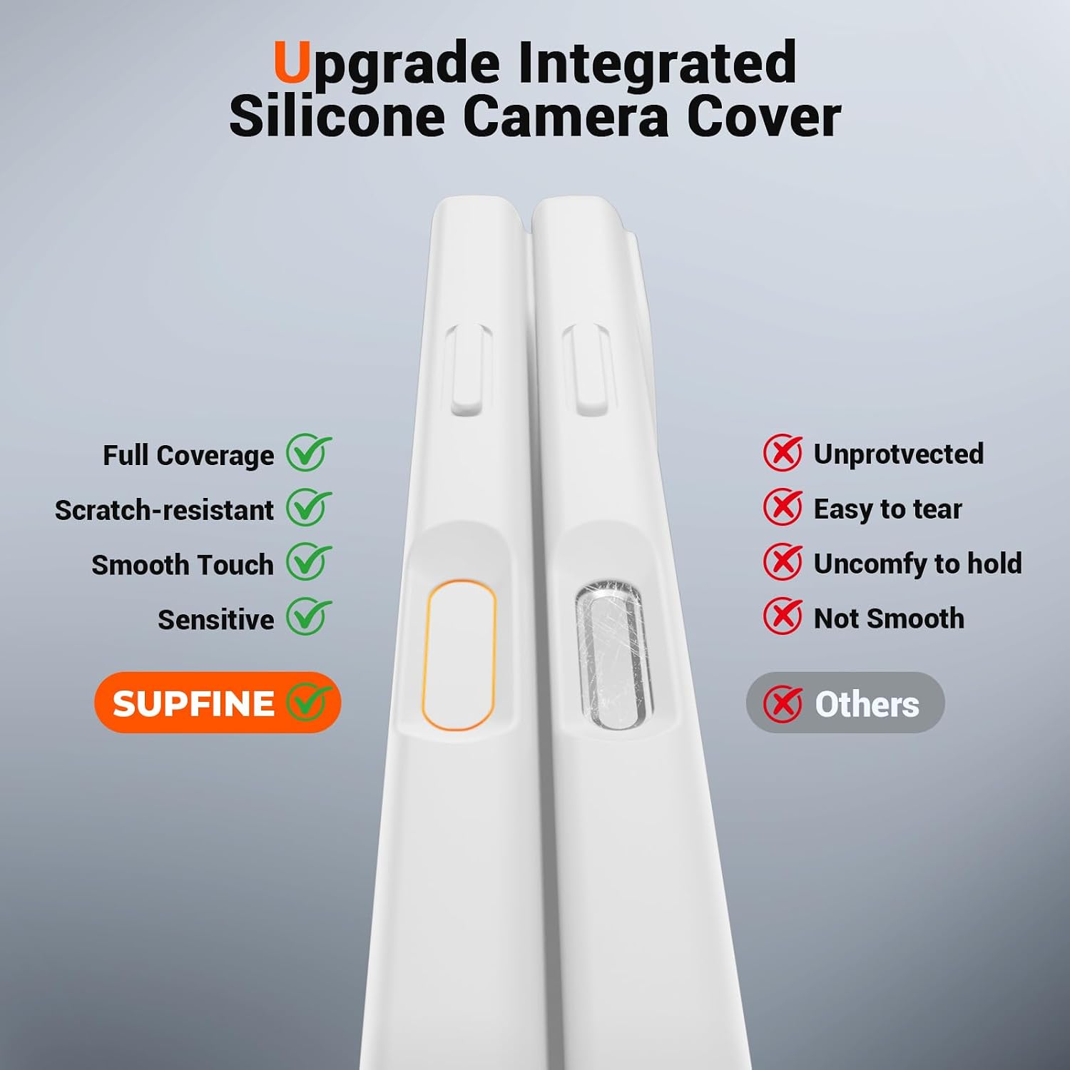 Detalle de SUPFINE Magnetic Case for iPhone 17 Pro Max — MagSafe Compatible, with 9H Screen Protector & Full Camera Protection