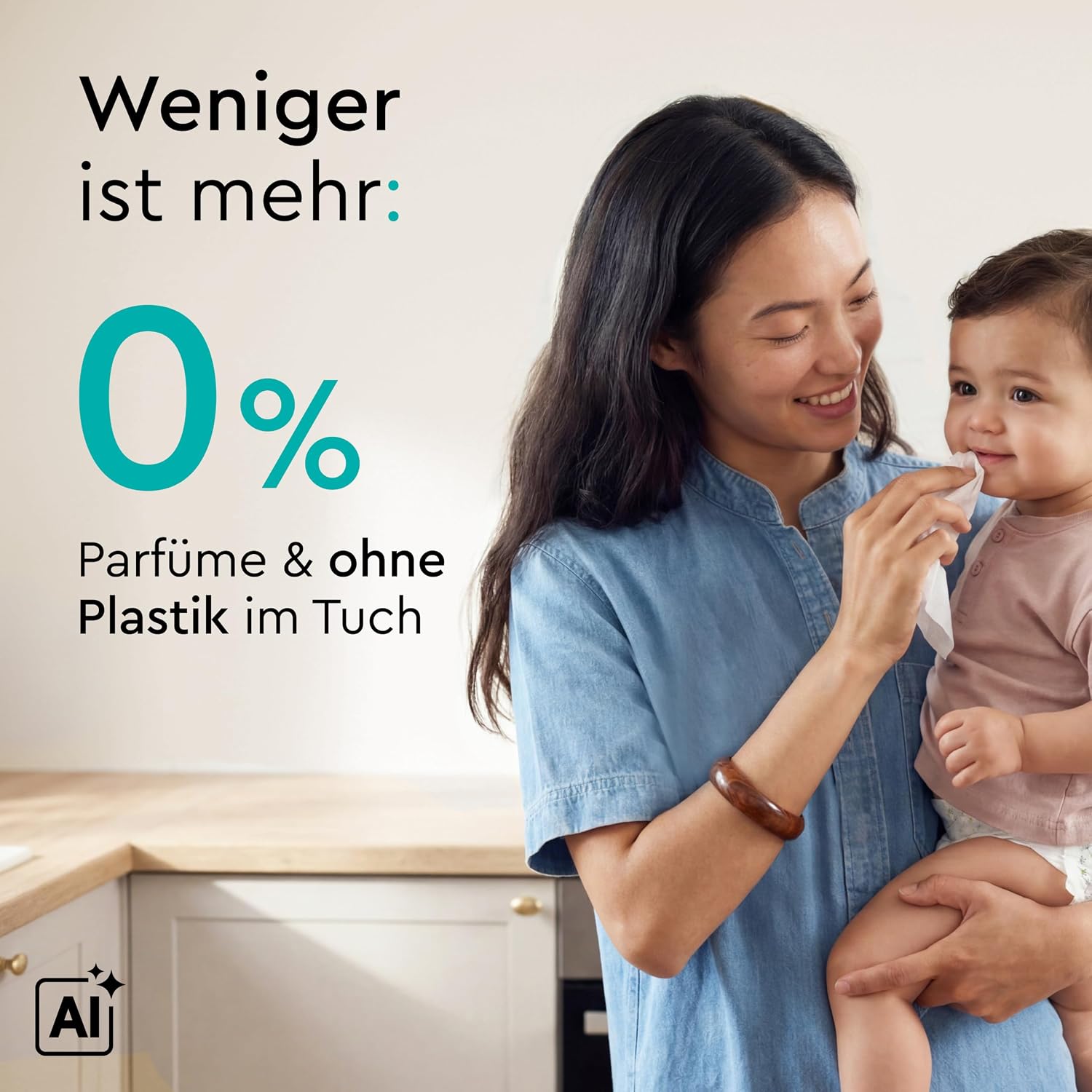 Thumbnail 5 de LILLYDOO Feuchttücher Gesicht & Hände – 160 Stück (8 x 20), plastikfrei, parfümfrei, vegan, dermatologisch getestet