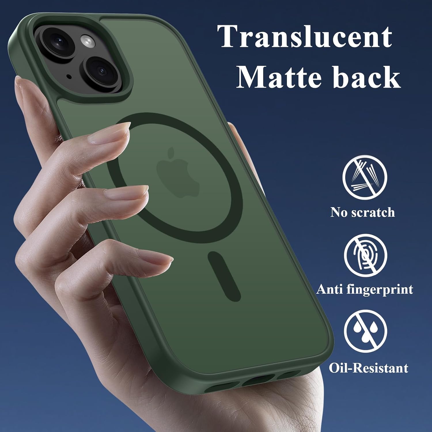 Thumbnail 3 de ORDA Magnetisch Hülle iPhone 15 6,1 Zoll