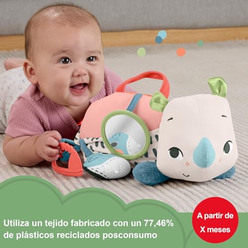 Detalle 2 de Fisher-Price HYR55 Pequeño rinoceronte sensorial para bebé