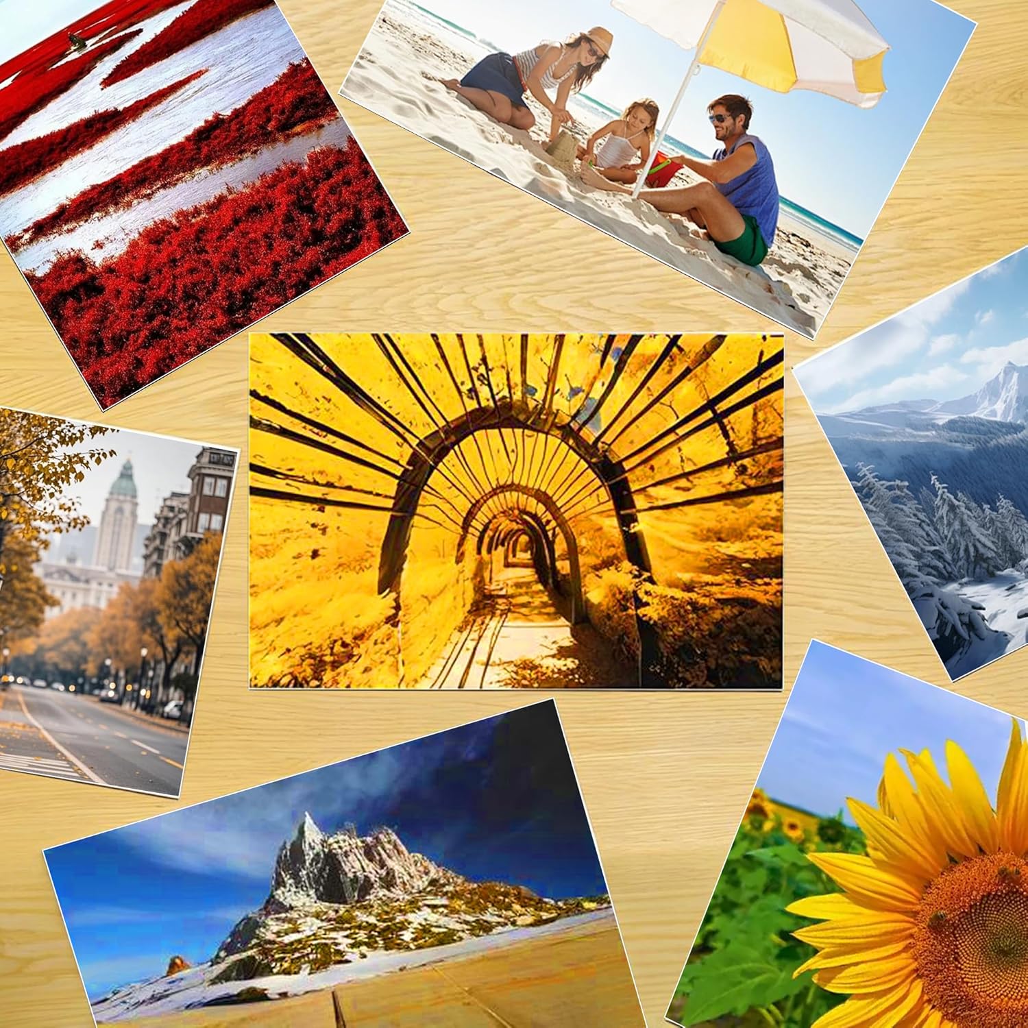Detalle 2 de XiaoLidm Fotopapier 10x15 cm (200 Blatt) 230 g/m² für Inkjet – hochglänzend