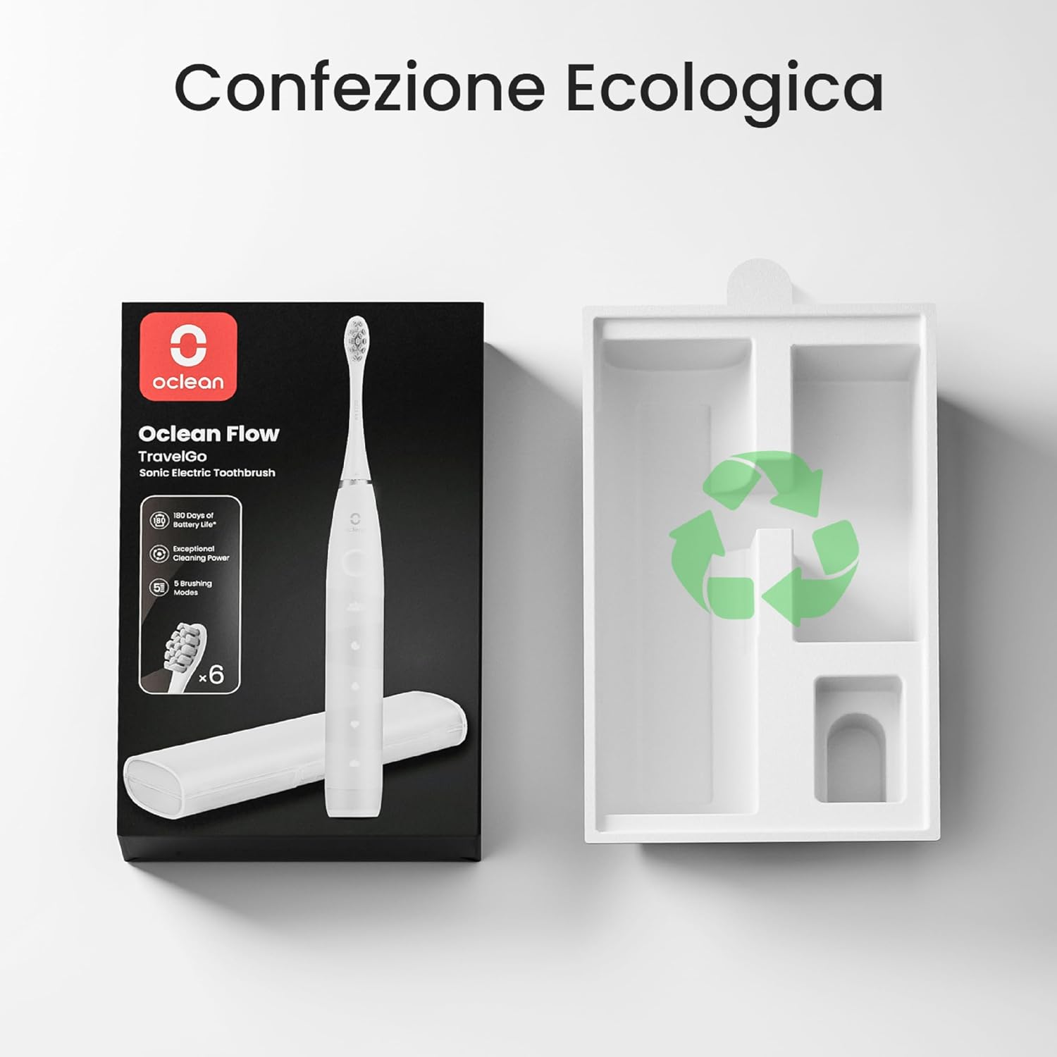 Thumbnail 6 de Oclean Flow Gift Set spazzolino sonico 2500 mAh