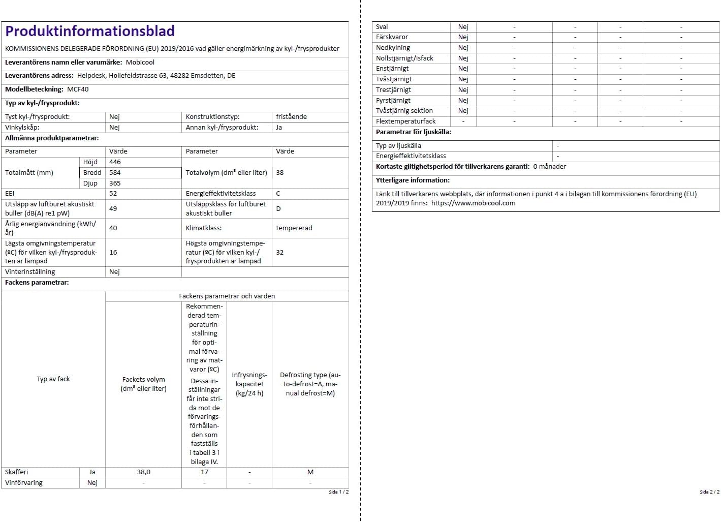 Thumbnail 7 de Mobicool MCF40: Nevera y congelador portátil para aventura