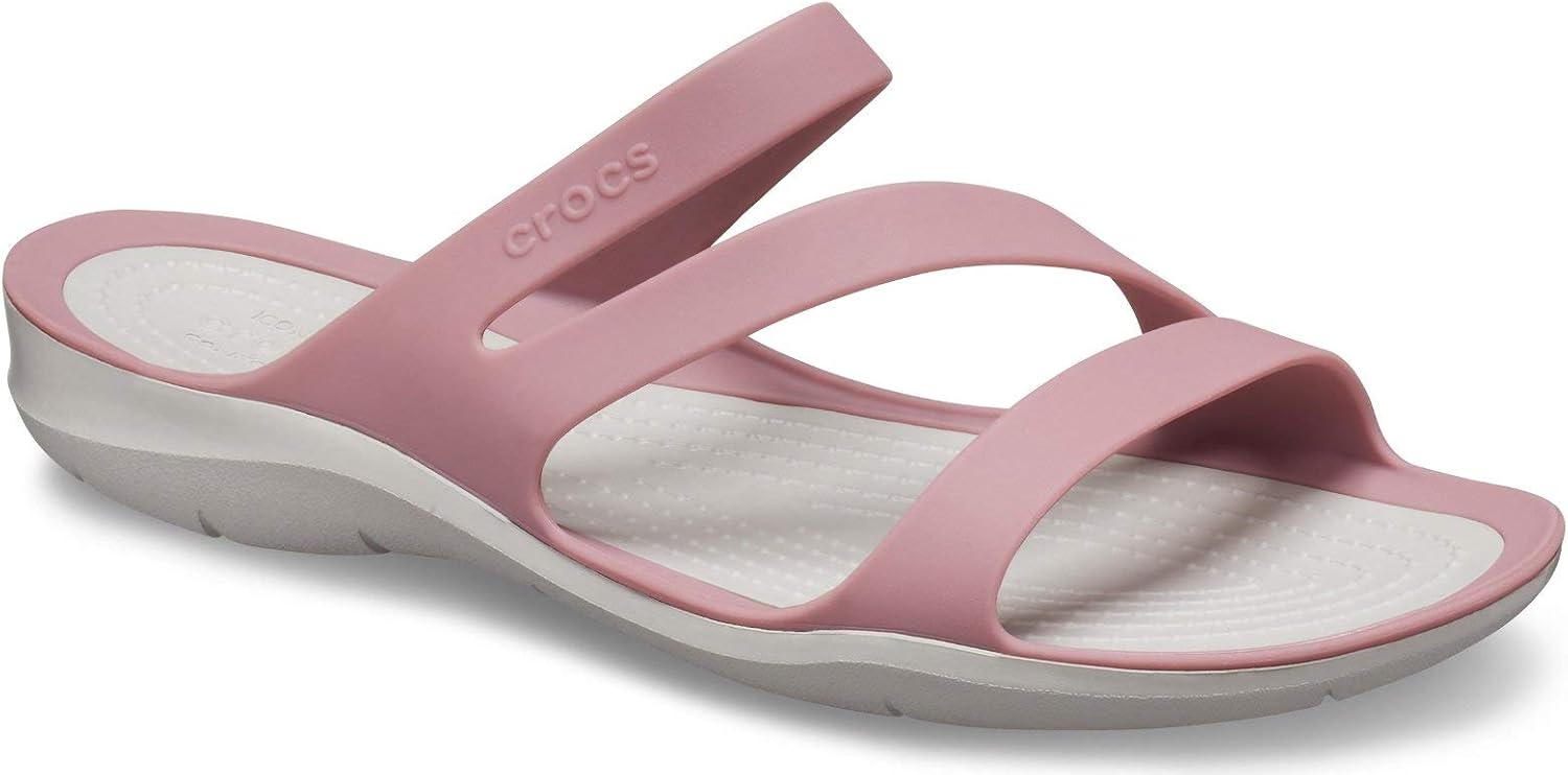 Detalle de Crocs Swiftwater Sandal W Lightweight Navy White (37/38 EU) – Sandalias femeninas sin cordones