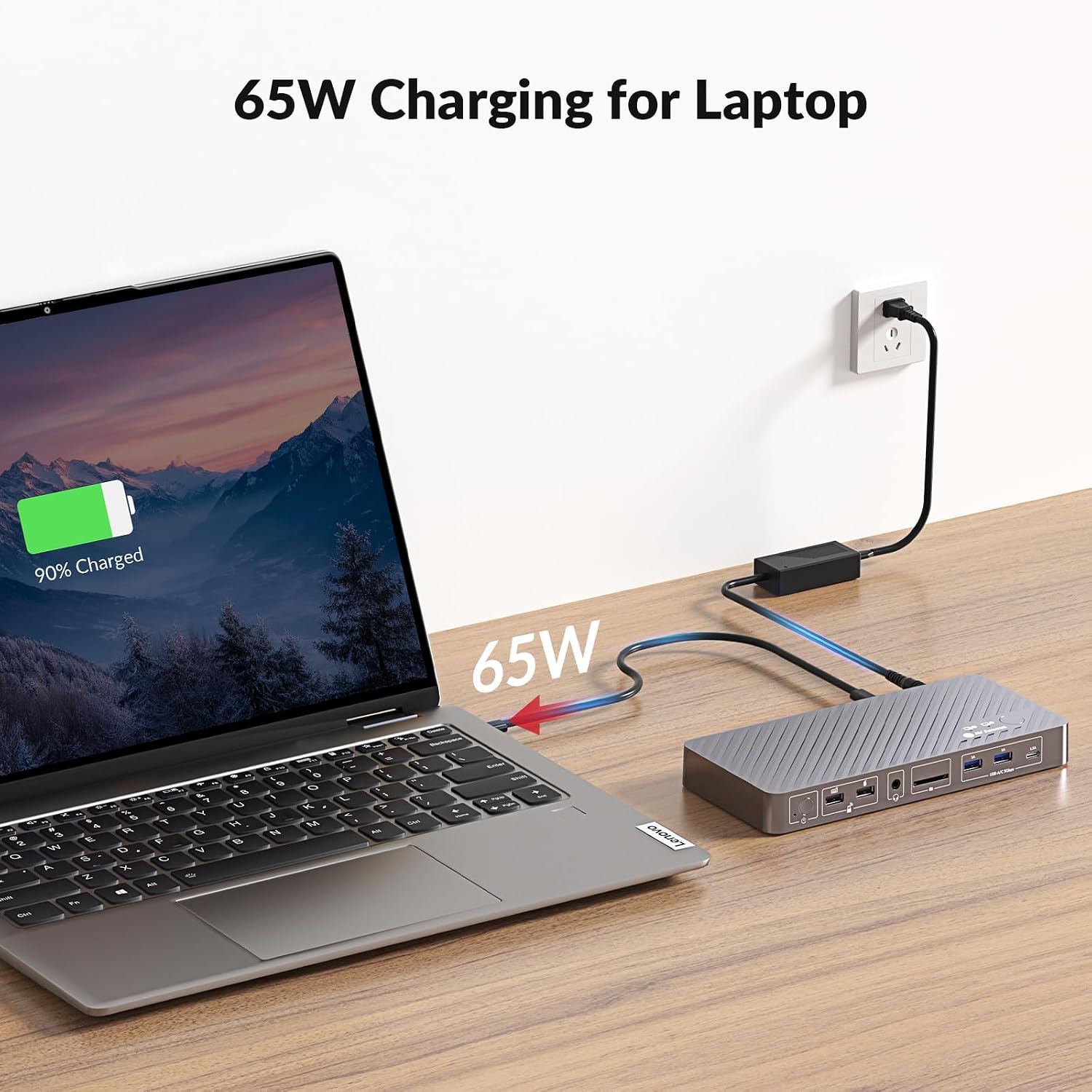 Thumbnail 6 de AV Access Dockingstation Dual Monitor mit KVM-Switch für 2 Computer, Ethernet & 4K@60Hz – Dual-Display für Laptop & Desktop