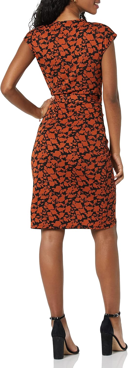 Thumbnail 1 de Amazon Essentials Damen Wickelkleid mit Flügelärmeln – Übergröße erhältlich