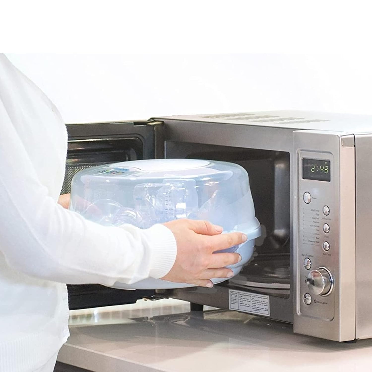Detalle 2 de AVENT Mikrowellen Sterilisator SCF281/02 2 Minuten