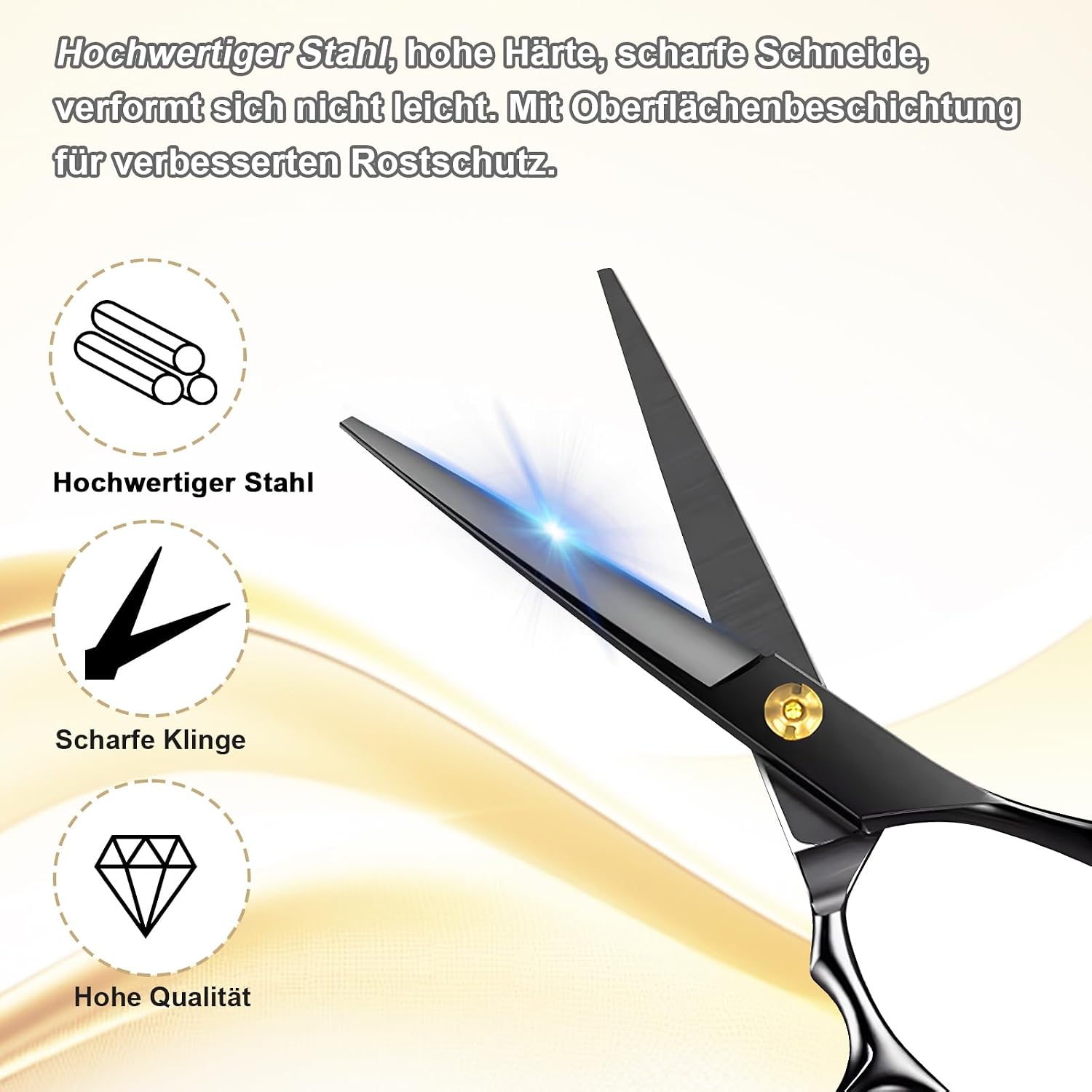 Thumbnail 4 de SURFOU Friseurscheren Set 6,7 Zoll Haarschneideset