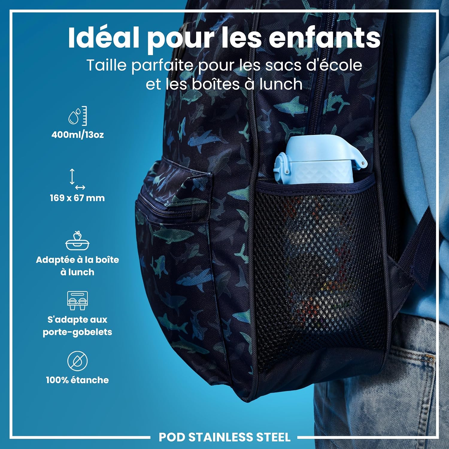 Thumbnail 2 de ion8 Gourde enfant 400ml