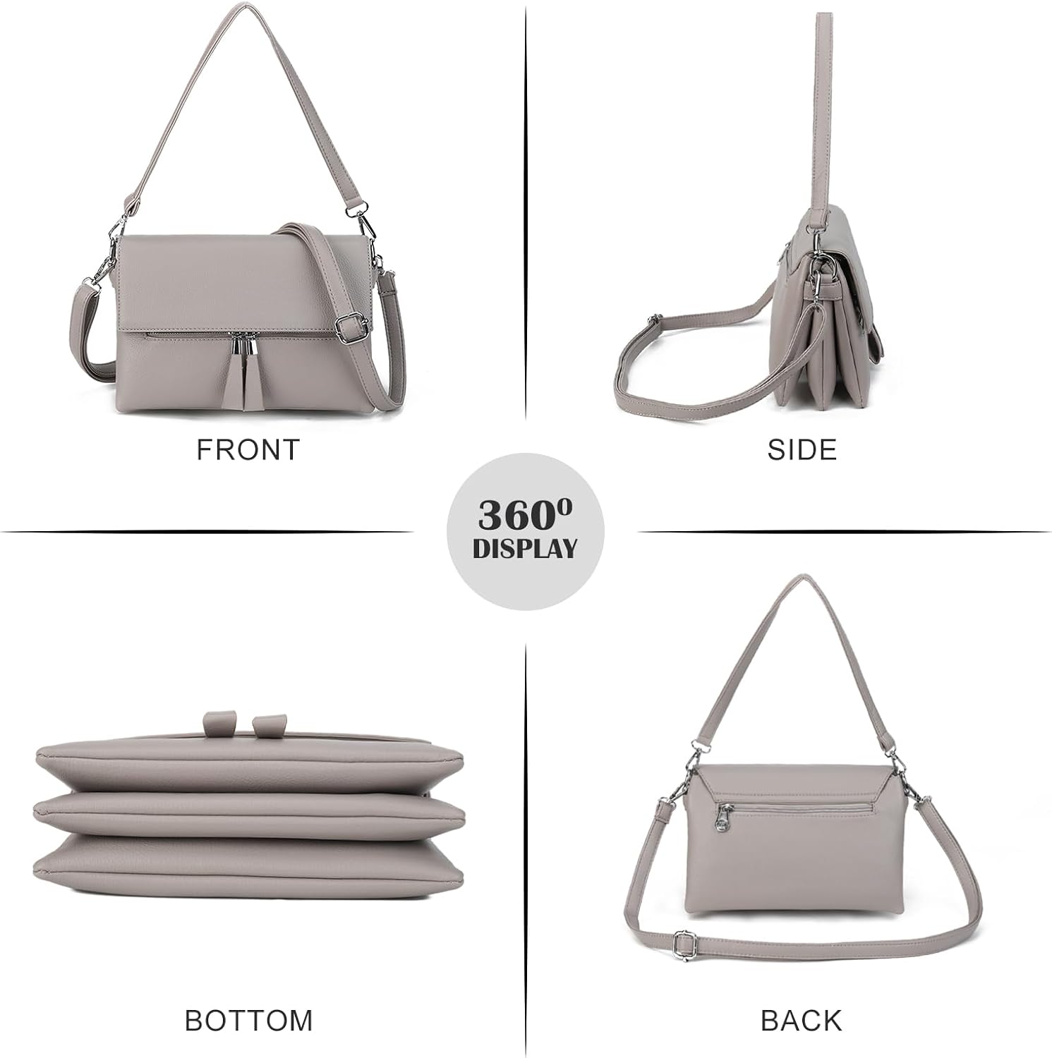 Thumbnail 4 de Gladdon Small Crossbody Purse for Women — Trendy Shoulder Bag with Adjustable Strap