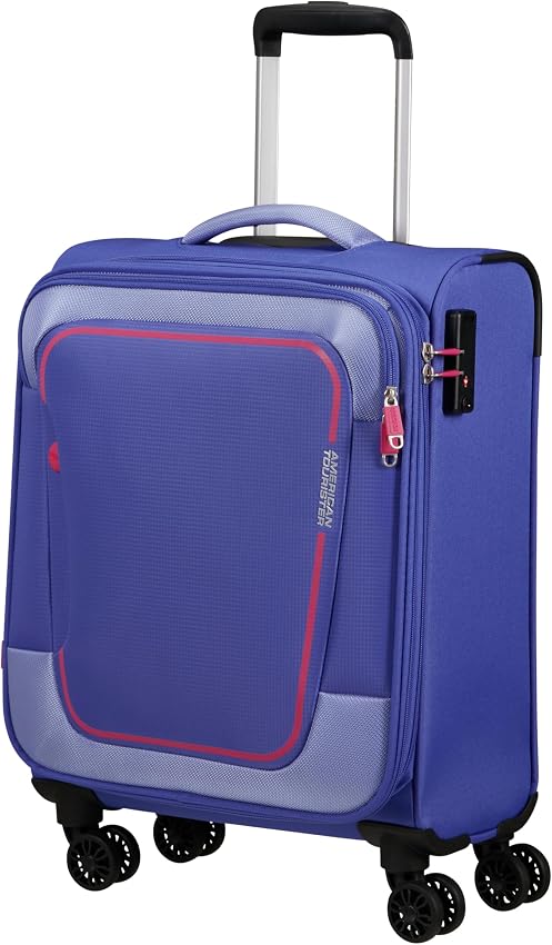Detalle de American Tourister PULSONIC Spinner S 55 cm - Morado 💜