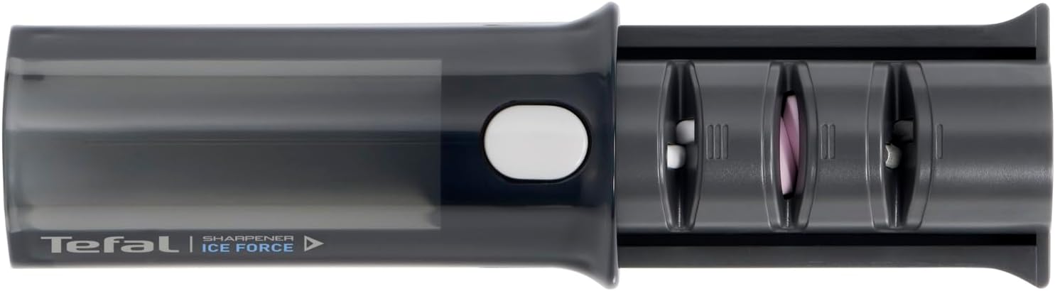 Detalle de Tefal Ice Force Messerschärfer K26505 – 3-Schritte-Schleifprozess, kompakt, sicher & universal