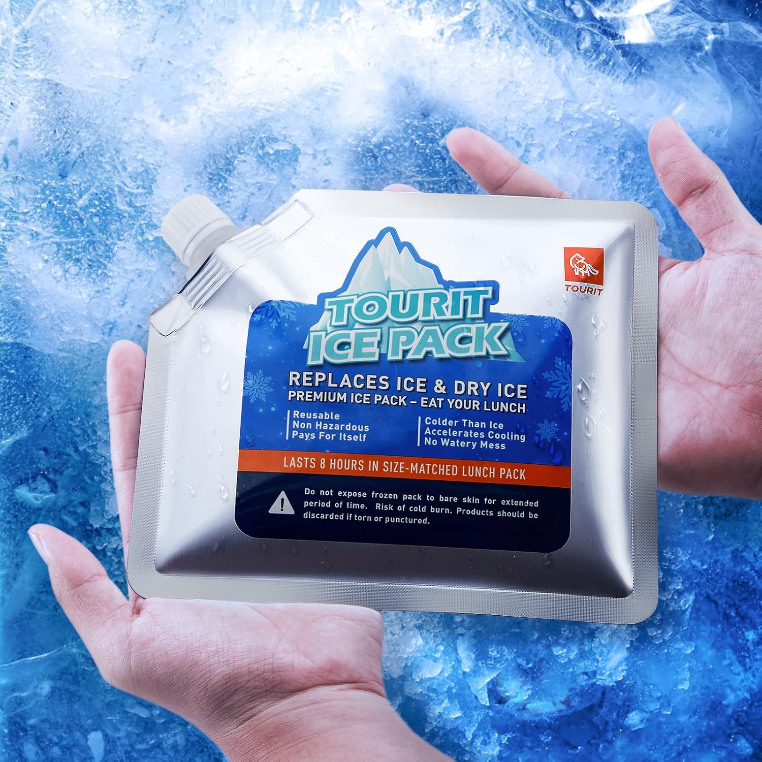 Thumbnail 3 de TOURIT Kühlakkus Kühlpack 5er-Set (340 ml) für Kühlbox & Kühltasche