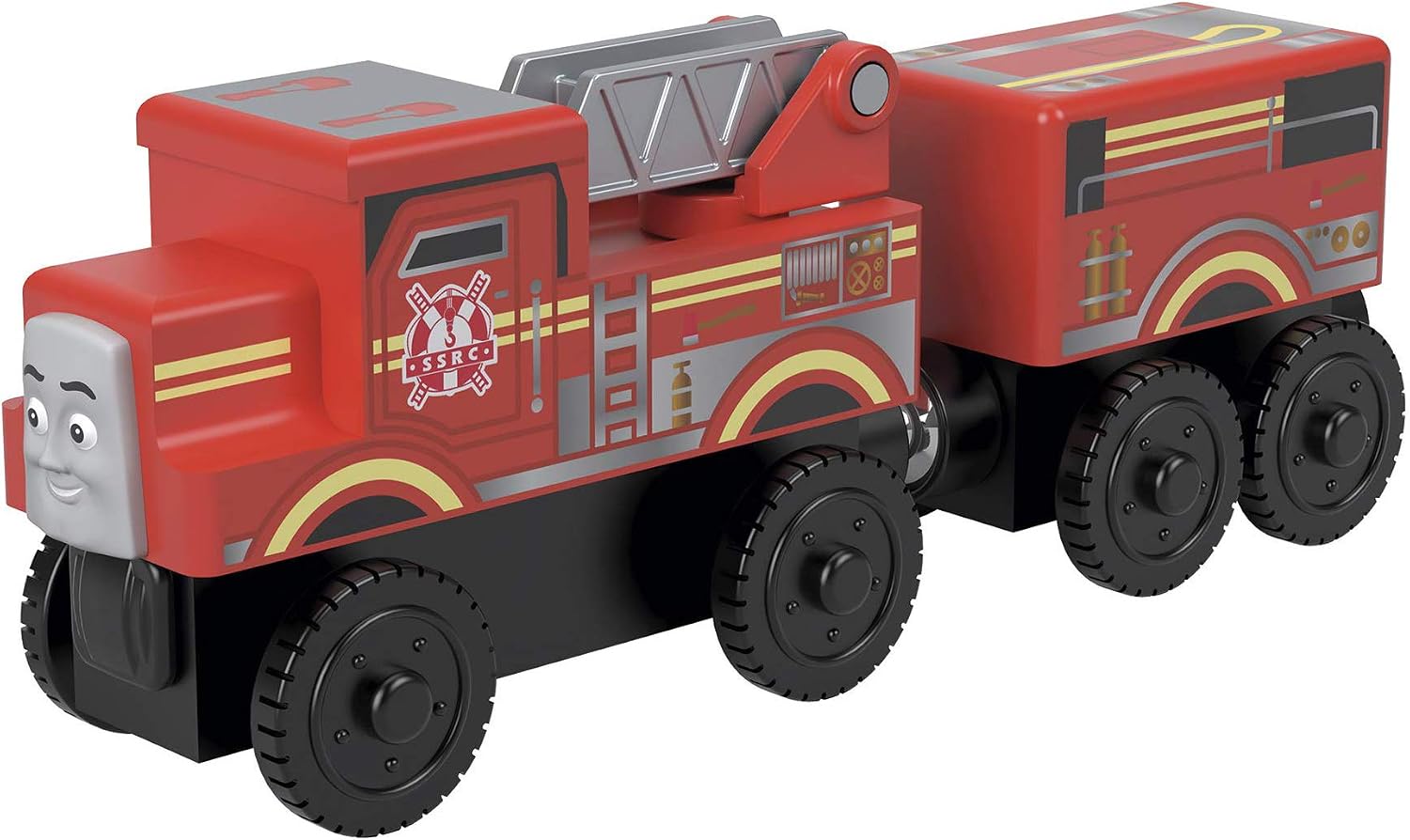 Detalle de Thomas & Friends GGG64 – drewniany pociąg Tomek z wagonikiem towarowym