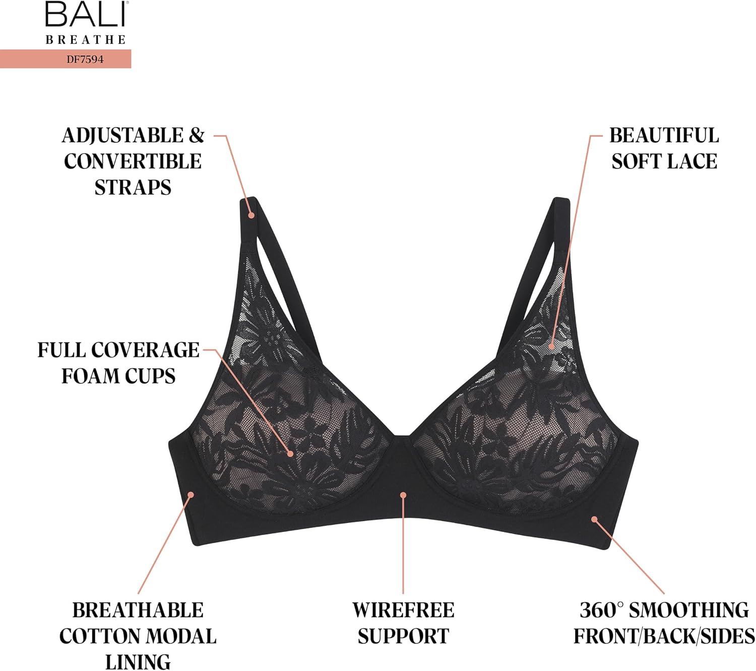 Thumbnail 4 de Bali Breathe Modal T-Shirt Bra 🌟