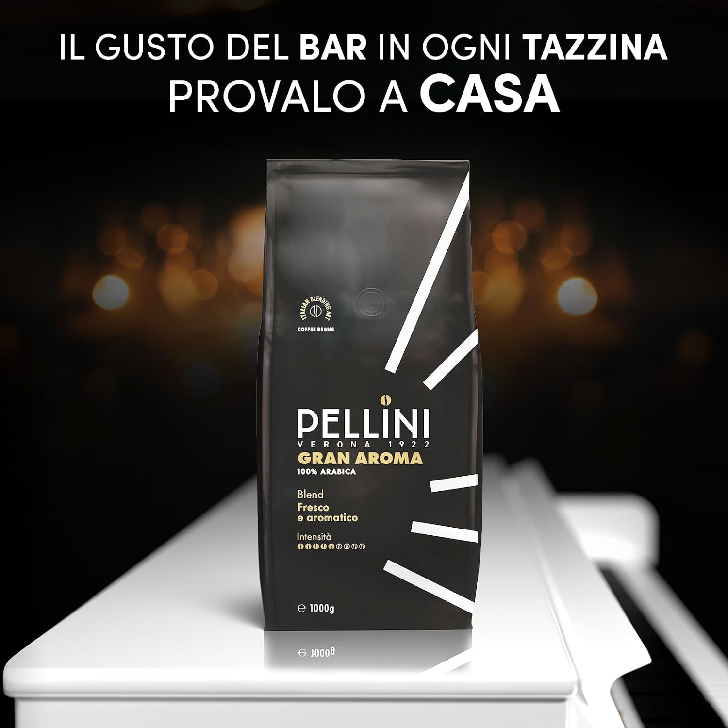 Thumbnail 1 de Pellini N.3 Gran Aroma – Caffè in grani 100% Arabica per espresso, 1 kg