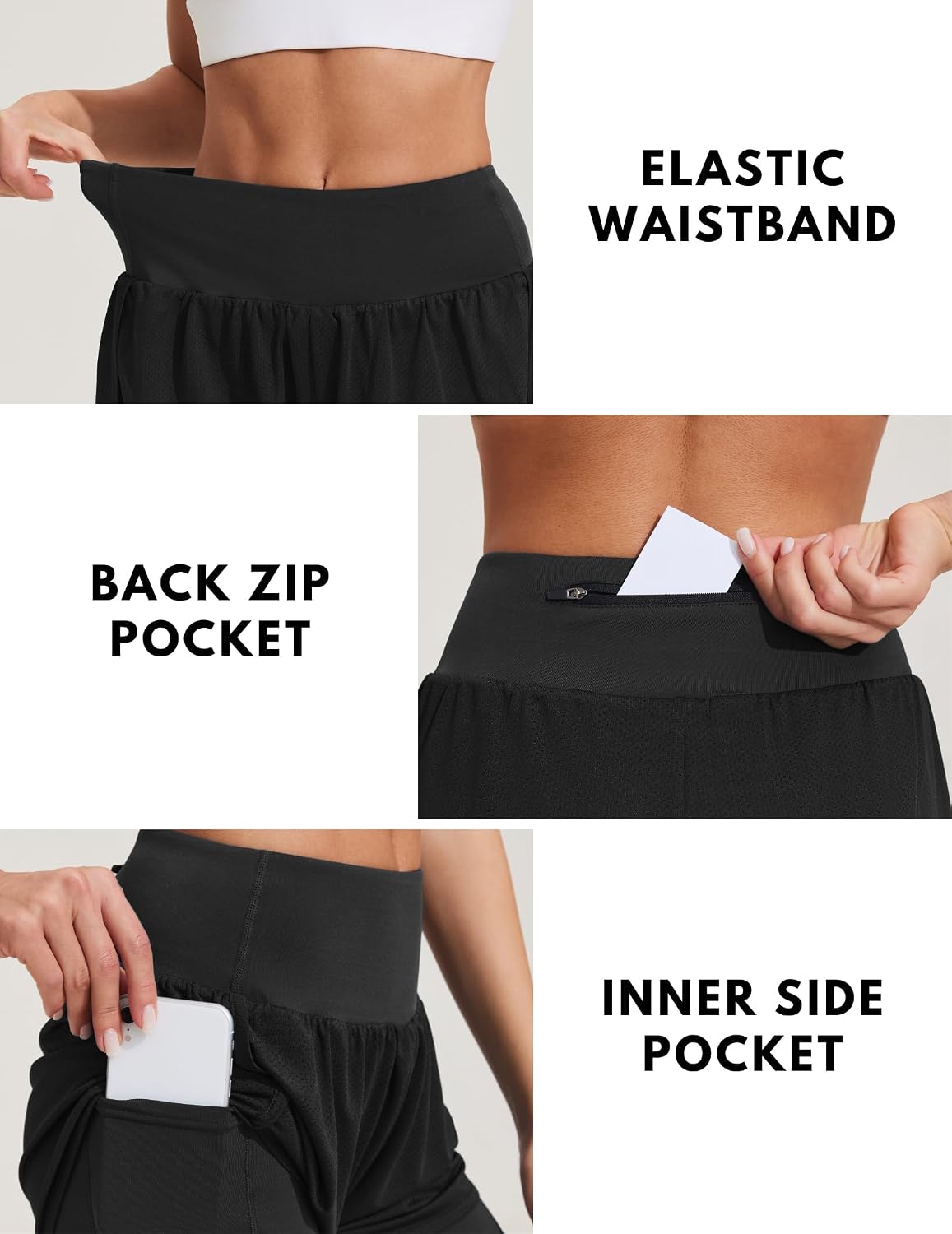 Detalle 2 de PINSPARK short de sport 2 en 1