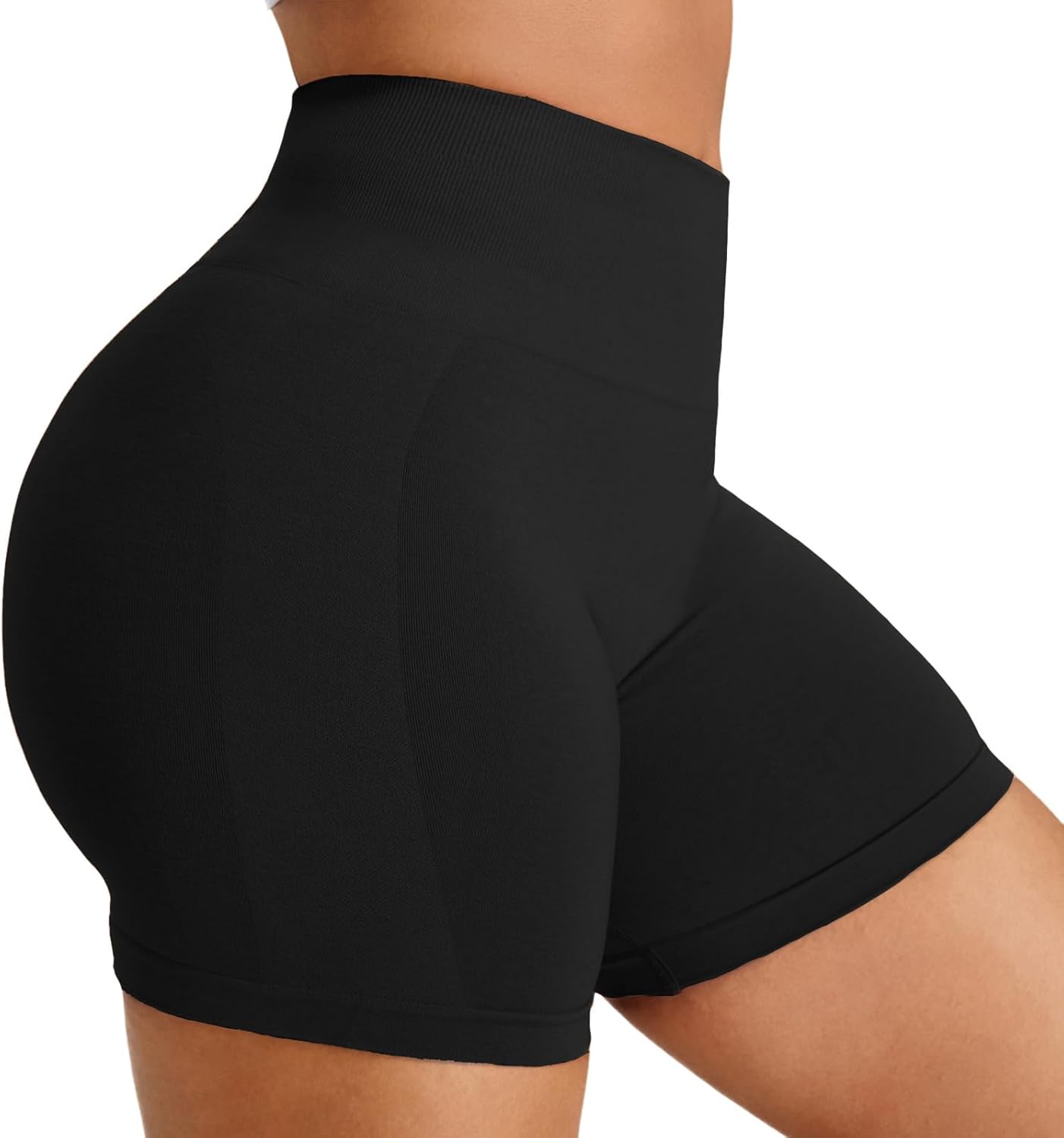 Thumbnail 1 de JOYSPELS Damen Scrunch Sport Shorts mit High Waist – Seamless Kurze Sporthose für Gym, Yoga & Lauftraining