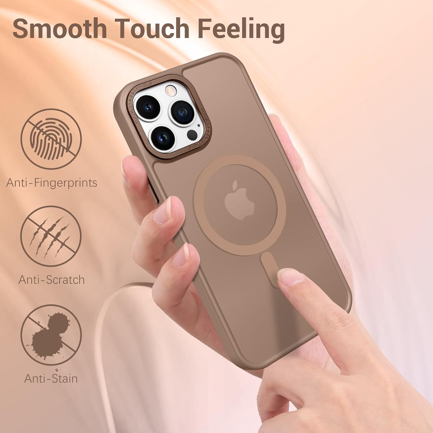 Thumbnail 6 de GaoBao Magnetic Case for iPhone 14 Pro Max – Slim, Translucent Matte Back with MagSafe Compatibility