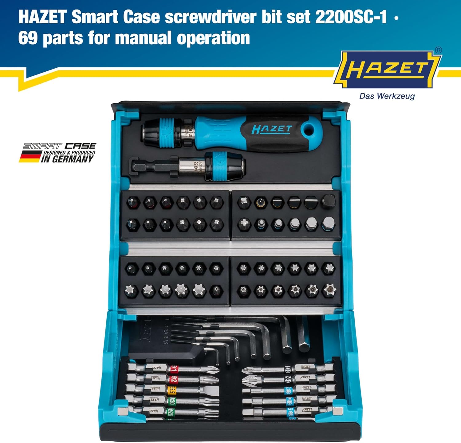 Detalle de Hazet bit set 2200SC-1
