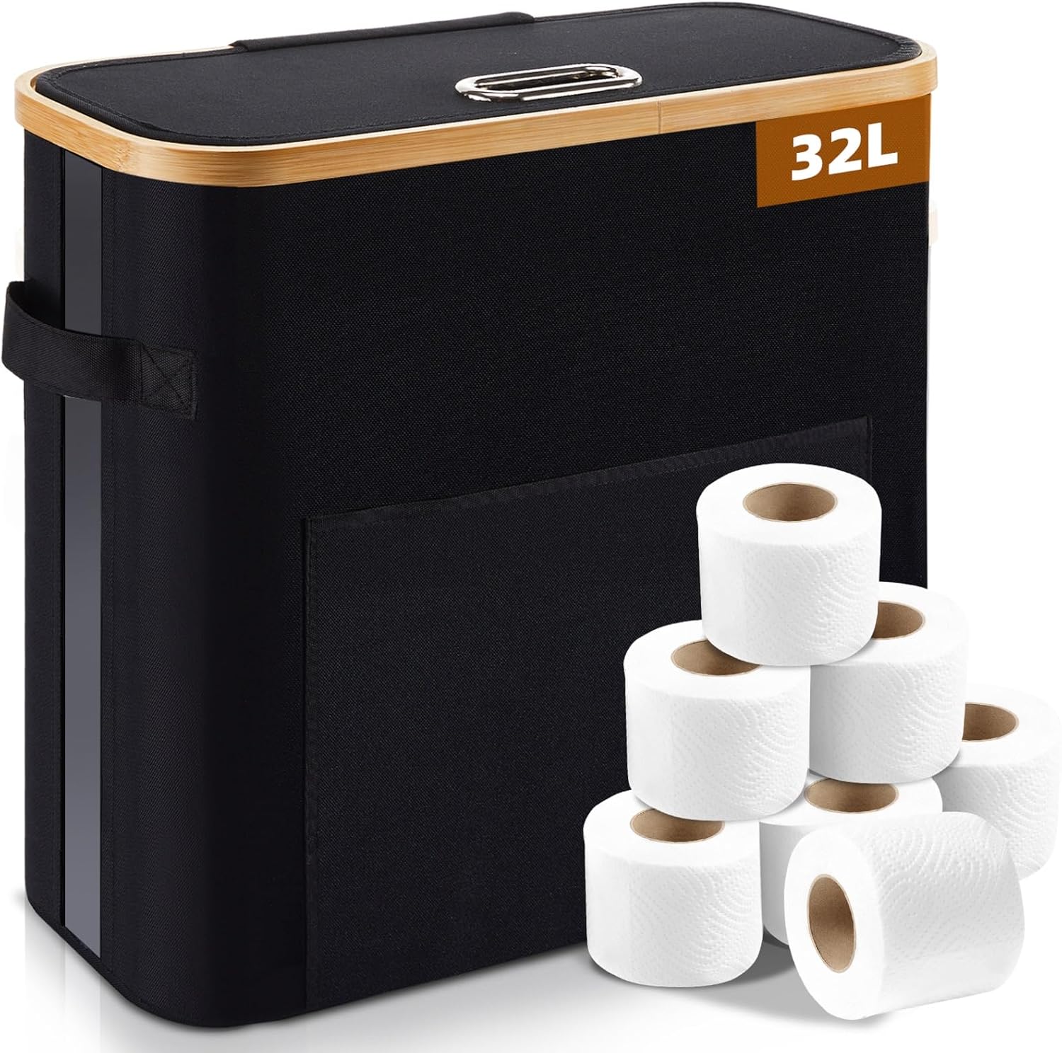 OUSFOT Rangement Papier Toilette 32L