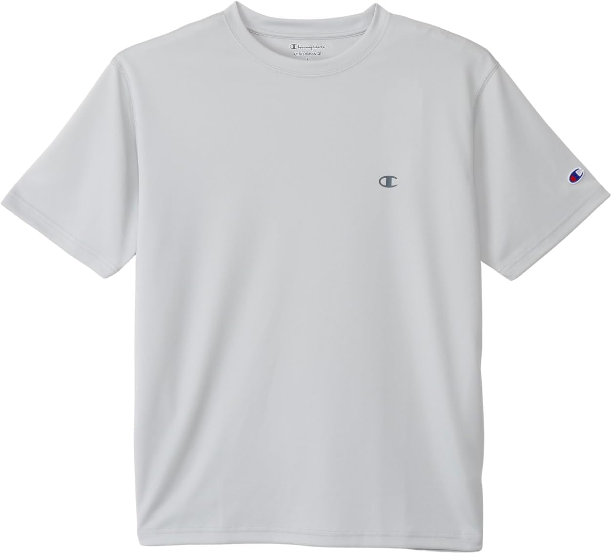 Detalle de チャンピオン C8-TS310 メンズ半袖ドライTシャツ 吸水速乾・UVカット・ワンポイントロゴ