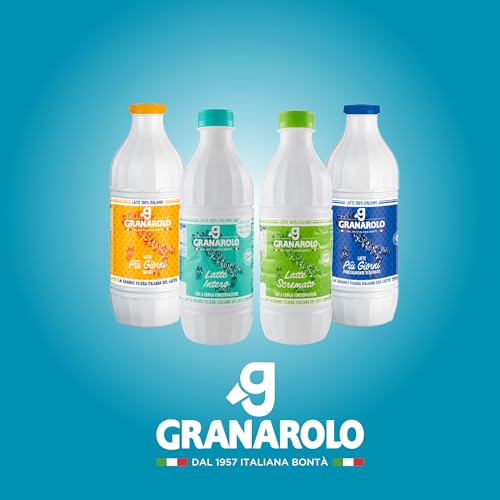 Detalle 2 de Granarolo Latte Parzialmente Scremato 1 L -: 6 Confezioni di Latte 100% Italiano, UHT a Lunga Conservazione
