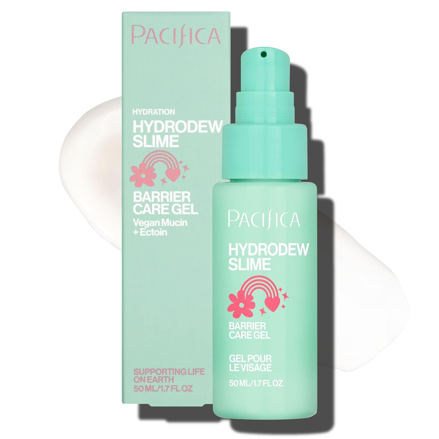 Detalle de Pacifica Hydrodew Slime Vegan Snail Mucin Barrier Face Moisturizing Gel