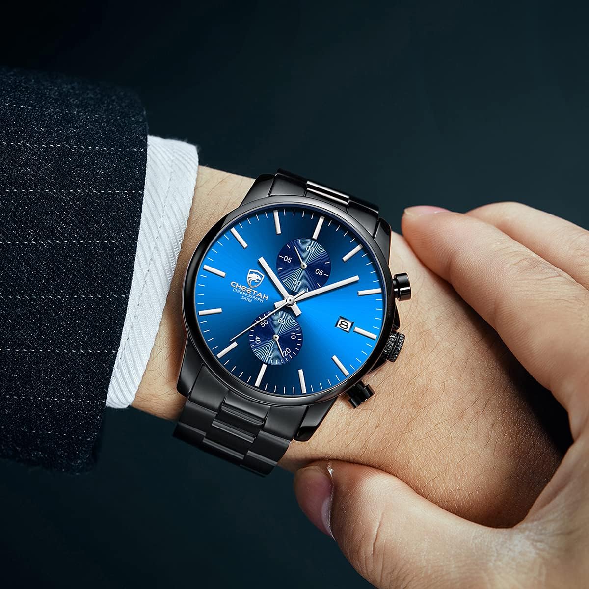 Thumbnail 2 de Affute Herrenuhr Chronograph 3 ATM