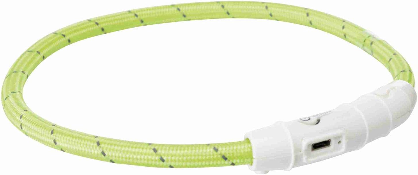 Thumbnail 6 de TRIXIE 12641 Collare luminoso ricaricabile per cani – LED USB, silicone, XS‑XL, Ø 10 mm, 70 cm
