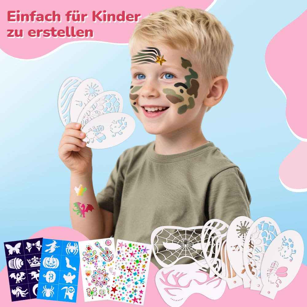 Thumbnail 4 de Janolia Gesichtsfarbe 8 Farben Kinderschminke 🎭
