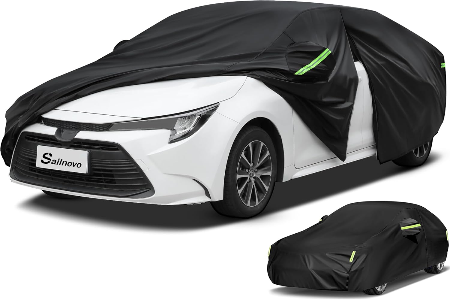 Detalle de Sailnovo Sedan Car Cover 178–185 in Waterproof