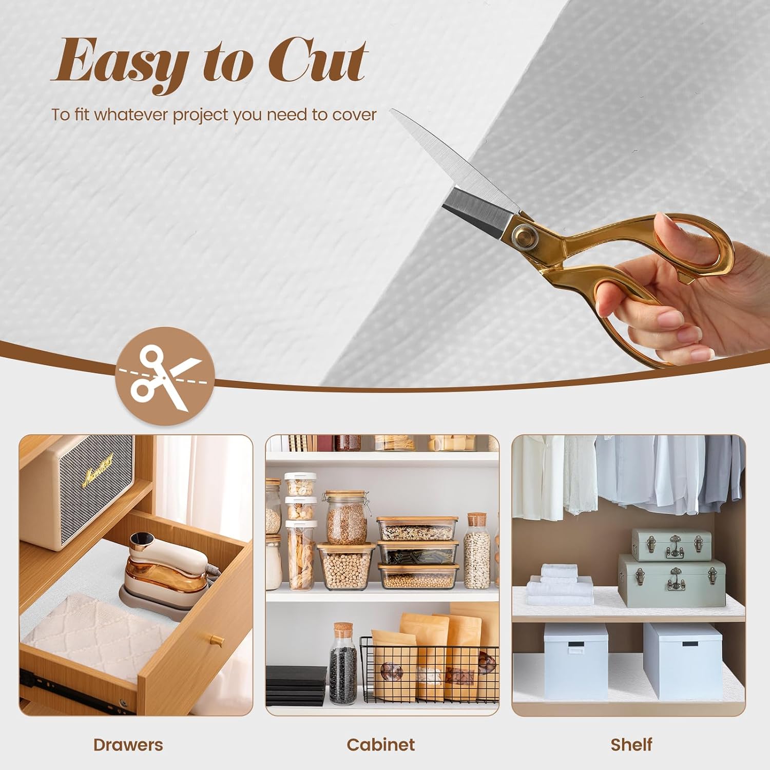 Thumbnail 4 de Drawer Shelf Liner 12x10 FT