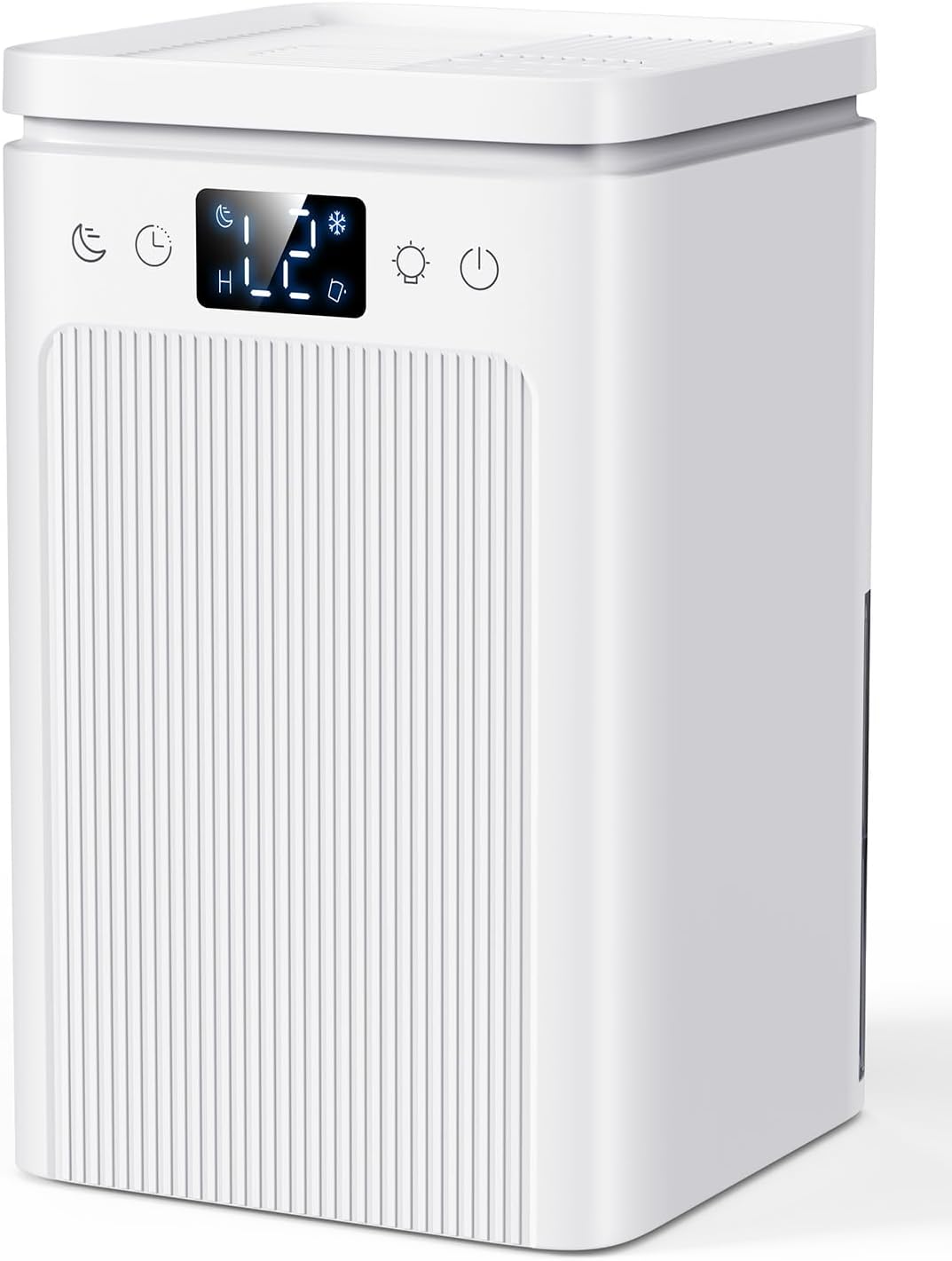 Detalle de 2.2L Small Home Dehumidifier touch control for bedrooms 🏠