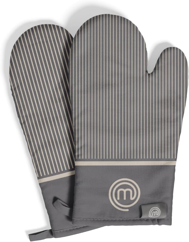 Thumbnail 1 de Gants MasterChef Four Anti-Chaleur en coton – 1 paire, noir, jusqu’à 250°C