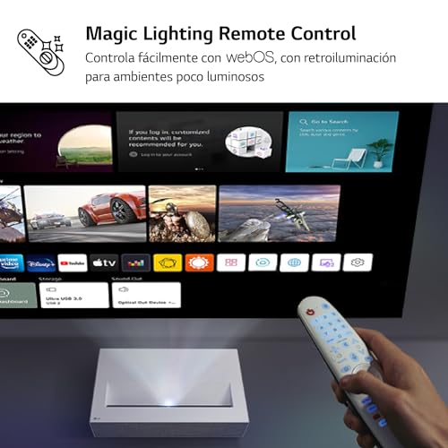 Thumbnail 7 de LG CineBeam HU715QW Proyector 4K 2.500 lúmenes