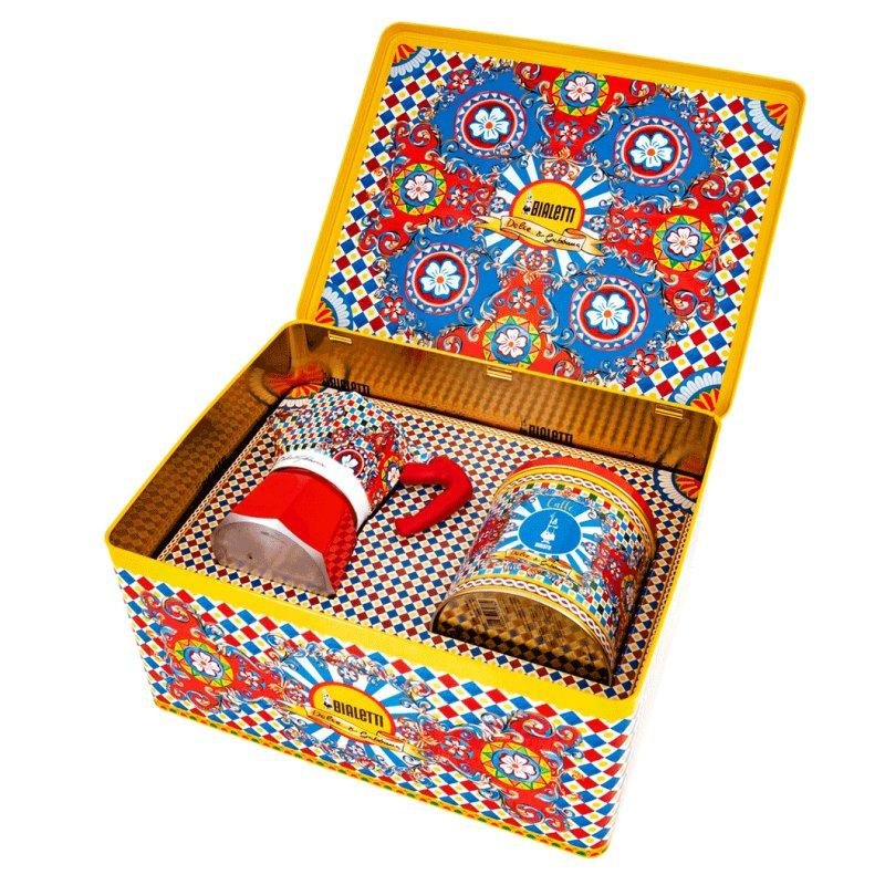 Detalle 2 de Bialetti x Dolce&Gabbana Carretto Siciliano — cafetera italiana