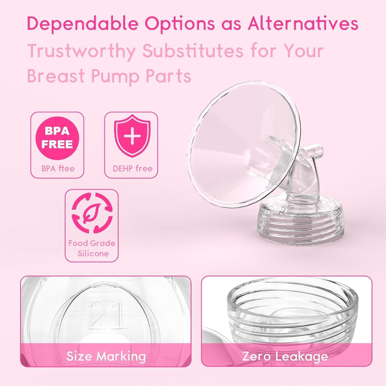 Thumbnail 6 de Pump Parts for Spectra S1/S2 (Not Original) – 19mm Full Set Replacements